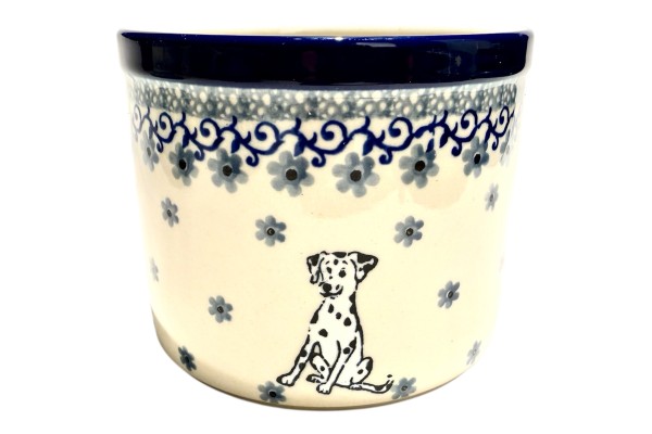 D52 Bunzlau Bloemen- kruidenpot 2602X Lepelpot, utensil, kruidenpot